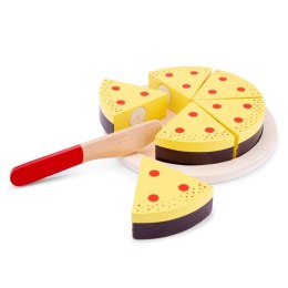 New Classic Toys - Wooden cake, whipped cream for cutting