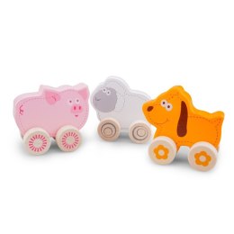 New Classic Toys - Wooden running animals