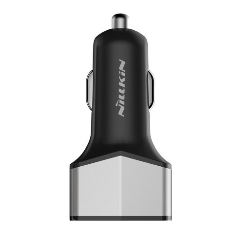 Nillkin Celerity Car Charger - 2x USB-A + 1x USB-C, 32W (Silver)