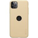 Nillkin Super Frosted Shield - Case for Apple iPhone 11 Pro z wycięciem na logo (Golden)