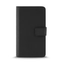 PURO Smart Wallet - Universal case with a holder for taking photos with pockets for cards and money, size XXL (black)