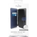 PURO Universal Wallet 360 ° - Universal swivel pouch with card slots, size XXL (navy blue)