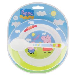 Peppa Pig - Microwave set (spoon + bowl)