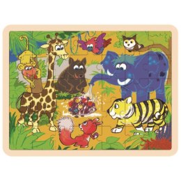 Top Bright - Wooden jungle puzzle (35 pcs.)