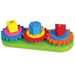 Viga Toys - Motor skills puzzle geometric shapes and gears