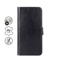 Crong Booklet Wallet - PU Leather Case for iPhone 11 Pro Max (Black)
