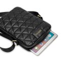 Guess Quilted Tablet Bag 10" (Black)