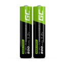 Green Cell 2x AAA HR03 Batteries 800mAh