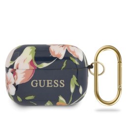 Guess Flower Collection N3 - Case for Airpods Pro (Blue)