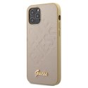 Guess Iridescent Love - Case for iPhone 12 mini (Gold)