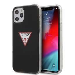 Guess Triangle Logo - Case iPhone 12 / iPhone 12 Pro (black)