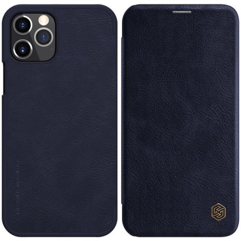 Nillkin Qin Leather Case - Case for Apple iPhone 12 Pro Max (Blue)