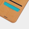 Nillkin Qin Leather Case - Case for Apple iPhone 12 Pro Max (Blue)
