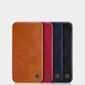 Nillkin Qin Leather Case - Case for Apple iPhone 12 Pro Max (Red)