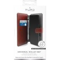 PURO Universal Wallet 360 ° - Universal swivel pouch with card slots, size XXL (red)