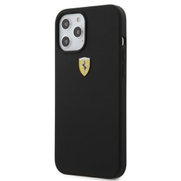 Ferrari On Track Silicone - Case for iPhone 12 Pro Max (Black)