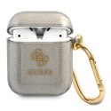 Guess Colored Glitter - Case for Airpods (black)