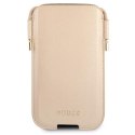 Guess Saffiano Pouch - Phone bag L max 6.7 "(gold)