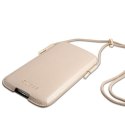 Guess Saffiano Pouch - Phone bag L max 6.7 "(gold)