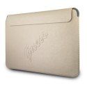 Guess Saffiano Script Computer Sleeve - Notebook case 13 "(gold)