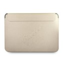 Guess Saffiano Script Computer Sleeve - Notebook case 13 "(gold)