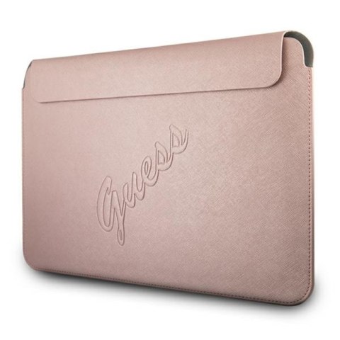 Guess Saffiano Script Computer Sleeve - Notebook case 13 "(pink)