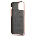 Karl Lagerfeld Fullbody Silicone Iconic - Case iPhone 12 Mini (Light Pink)