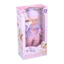 My baby & me - Interactive baby doll 41cm (Violet-pink)