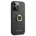 Guess 4G Ring Case - Case for iPhone 13 Pro (Grey)