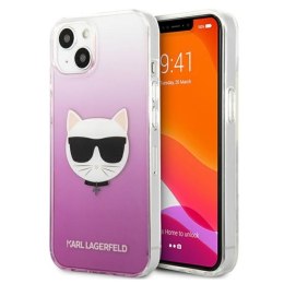 Karl Lagerfeld Choupette Head - Case for iPhone 13 Mini (Pink)