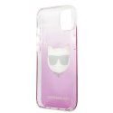 Karl Lagerfeld Choupette Head - Case for iPhone 13 Mini (Pink)