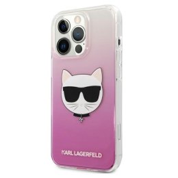 Karl Lagerfeld Choupette Head - Case for iPhone 13 Pro Max (Pink)