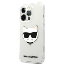 Karl Lagerfeld Choupette Head - Case for iPhone 13 Pro Max (Transparent)