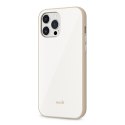 Moshi iGlaze - Premium Hybrid Case for iPhone 13 Pro Max (SnapTo system) (Pearl White)