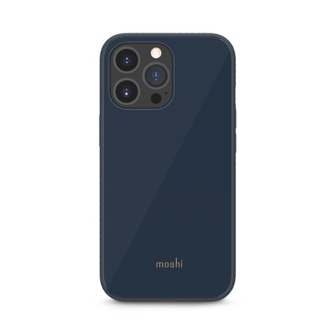 Moshi iGlaze - Premium Hybrid Case for iPhone 13 Pro (SnapTo system) (Slate Blue)