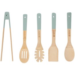 Alpina - Bamboo kitchen utensil set 5 pcs. (Graphite)