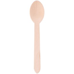 Cuisine Elegance - Spoon wood 50pcs 16cm