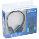 Grundig - Foldable over-ear headphones (blue)
