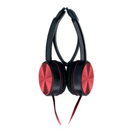 Grundig - Foldable over-ear headphones (red)