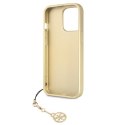 Guess 4G Charms Collection - Case for iPhone 13 Pro Max (Brown)