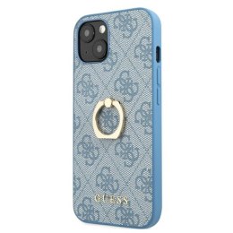 Guess 4G Ring Case - Case for iPhone 13 mini (Blue)