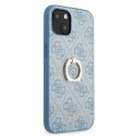 Guess 4G Ring Case - Case for iPhone 13 mini (Blue)