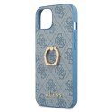 Guess 4G Ring Case - Case for iPhone 13 mini (Blue)