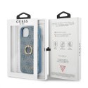 Guess 4G Ring Case - Case for iPhone 13 mini (Blue)