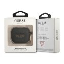 Guess Silicone Glitter Case Est - Case for Airpods 3 (Black)