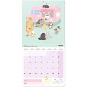 Pusheen - Wall calendar 30 x 30 cm 2022 from the Foodie collection