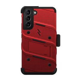 ZIZO BOLT Bundle Samsung Galaxy S22+ Case - Red & Black