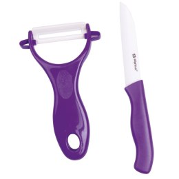 Alpina - Peeler + vegetable cutter set (Purple)