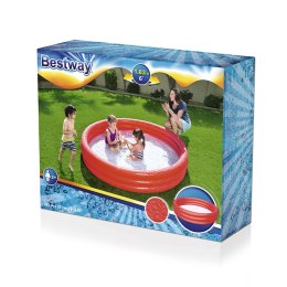 Bestway - outdoor inflatable pool 183x33 cm (red)