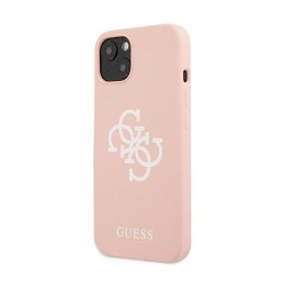 Guess 4G Big Metal Logo - Case for iPhone 13 mini (Brown)